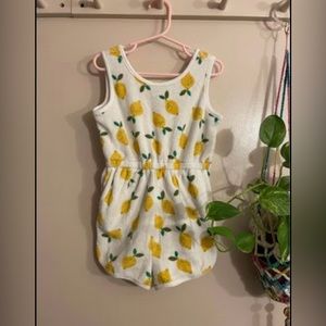 Hanna Andersson Toweling Romper Size 5